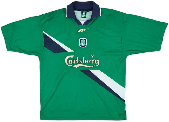 1999-00 Liverpool Away Shirt Gerrard #28 - 7/10 - (M)
