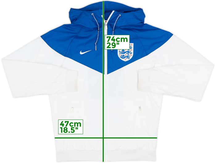 2016-17 England Nike Hooded Track Jacket - 6/10 - (S)