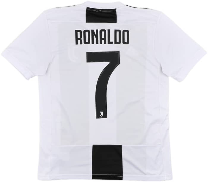 2018-19 Juventus Home Shirt Ronaldo #7 - 8/10 - (S)
