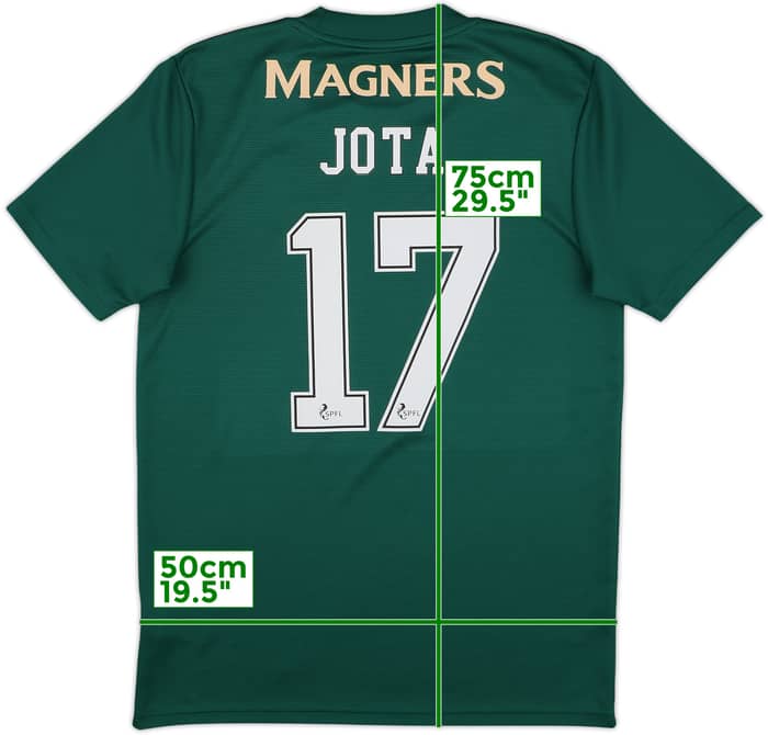 2021-22 Celtic Away Shirt Jota #17 - 9/10 - (M)