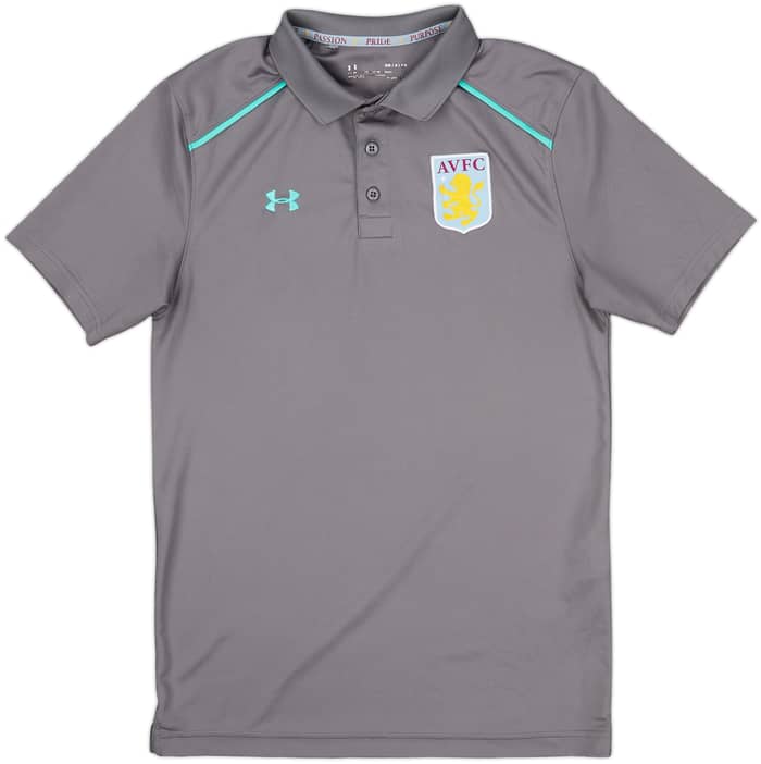 2016-17 Aston Villa Under Armour Polo Shirt - 9/10 - (S)