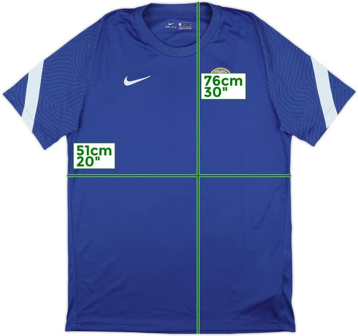 2020-21 Chelsea Nike Training Shirt - 8/10 - (L)