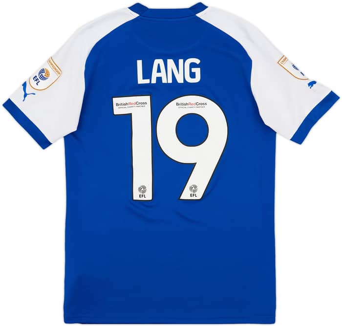 2022-23 Wigan Home Shirt Lang #19 - 7/10 - (S)