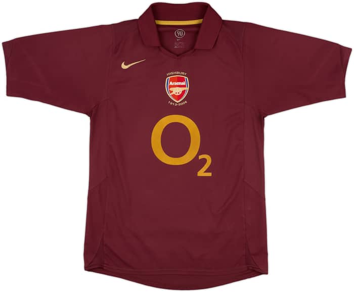 2005-06 Arsenal Home Shirt Henry #14 - 8/10 - (S)