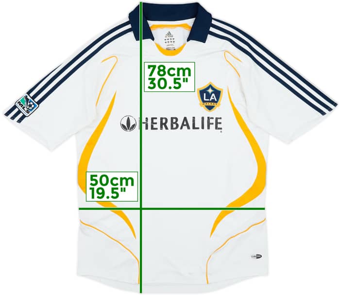 2007-08 LA Galaxy Home Shirt - 5/10 - (M)