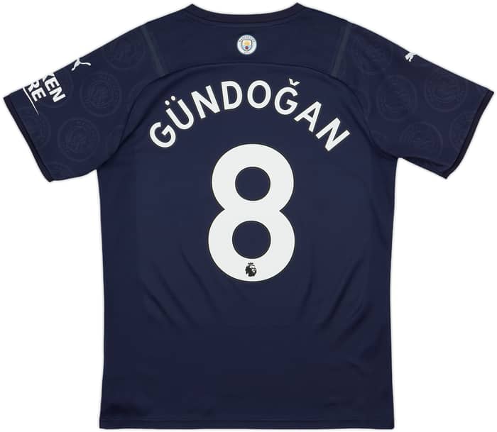 2021-22 Manchester City Third Shirt Gundogan #8 - 10/10 - (M)