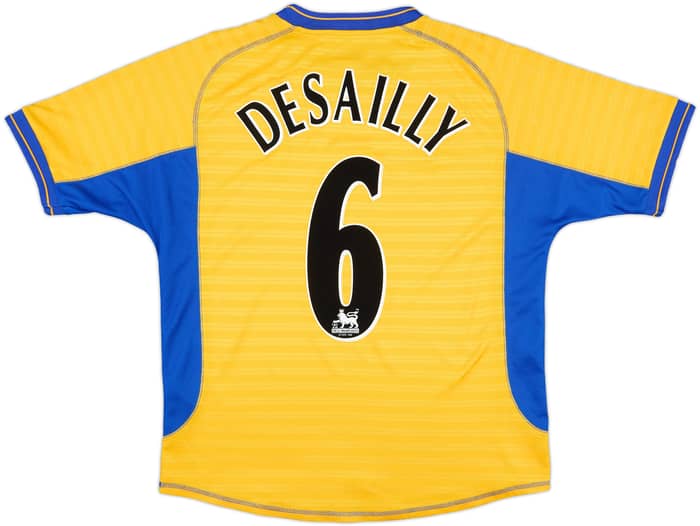 2000-01 Chelsea Away Shirt Desailly #6 - 7/10 - (M)