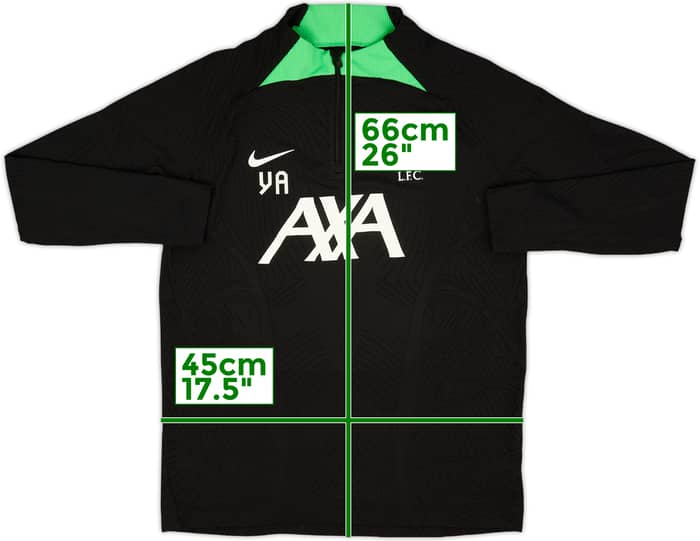 2023-24 Liverpool Staff Issue Nike Vaporknit 1/4 Zip Training Top YA - 8/10 - (L)