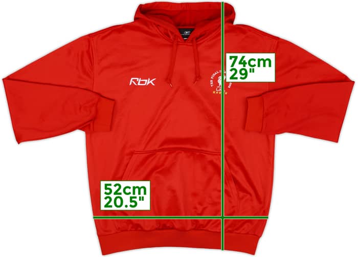 2005 Liverpool Reebok The Final Istanbul Hooded Top - 8/10 - (M)