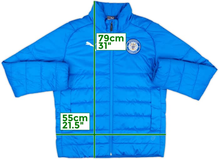 2018-19 Stockport County Puma Padded Bench Coat - 9/10 - (M)