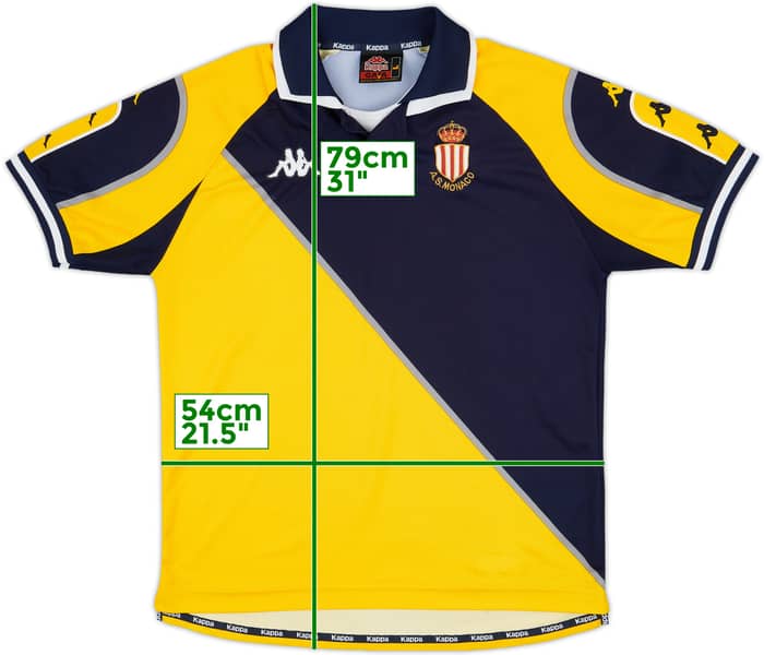 1999-00 Monaco Away Shirt - 9/10 - (L)