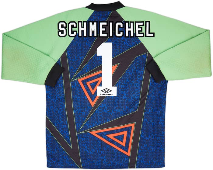 1994-96 Manchester United GK Shirt Schmeichel #1 - 8/10 - (L)