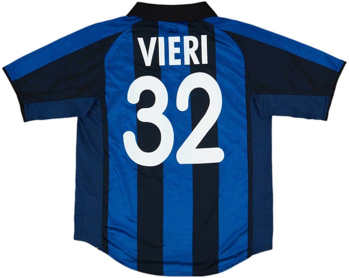 2001-02 Inter Milan Home Shirt Vieri #32 - 8/10 - (L)