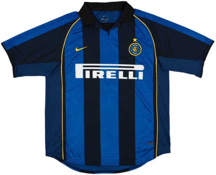 2001-02 Inter Milan Home Shirt Vieri #32 - 8/10 - (L)