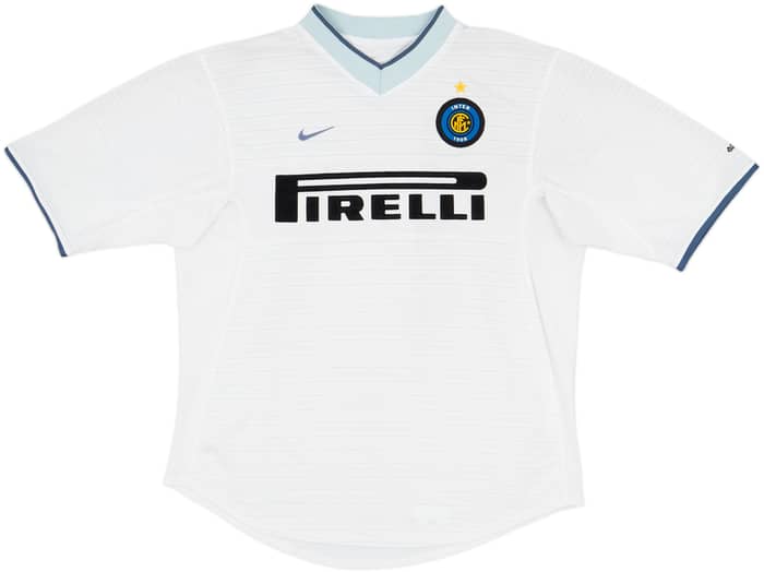 2000-01 Inter Milan Away Shirt Ronaldo #9 - 7/10 - (L)