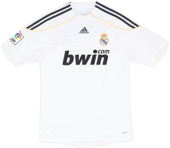 2009-10 Real Madrid Home Shirt Ronaldo #9 - 8/10 - (M)