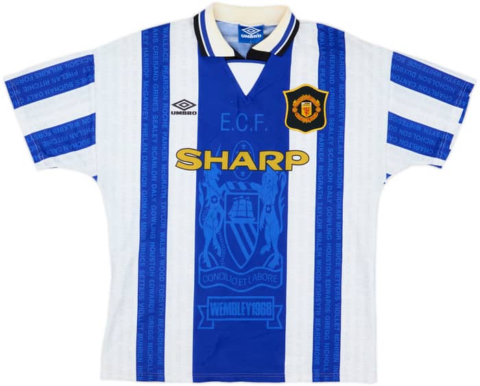 1994-96 Manchester United Third Shirt Cantona #7 - 5/10 - (L)