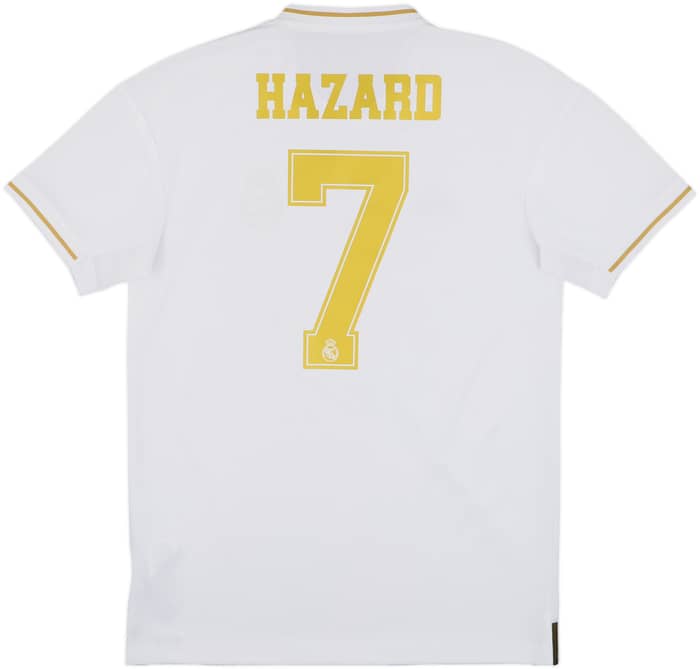 2019-20 Real Madrid Home Shirt Hazard #7 - 8/10 - (M)