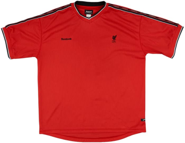 2000-01 Liverpool Reebok Training Shirt - 9/10 - (L)