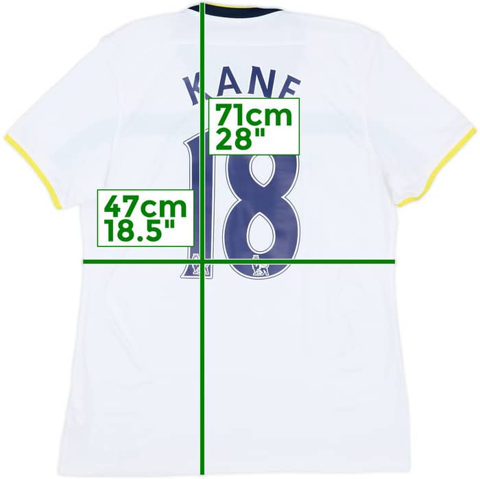 2014-15 Tottenham Home Shirt Kane #18 - 6/10 - (M)