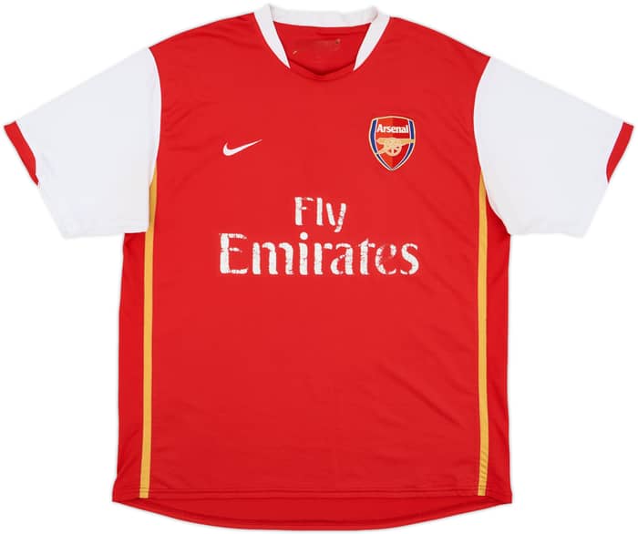 2006-08 Arsenal Home Shirt - 4/10 - (XL)
