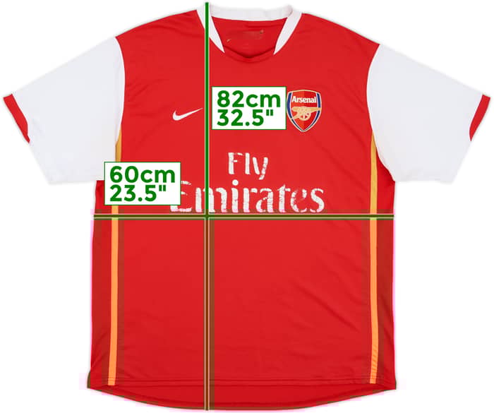 2006-08 Arsenal Home Shirt - 4/10 - (XL)
