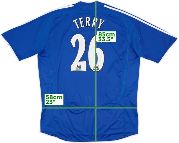 2006-08 Chelsea Home Shirt Terry #26 - 7/10 - (XL)