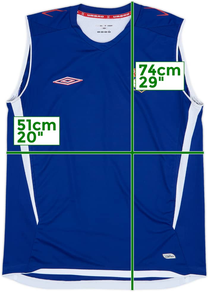 2006-07 Lyon Umbro Training Vest - 6/10 - (L)