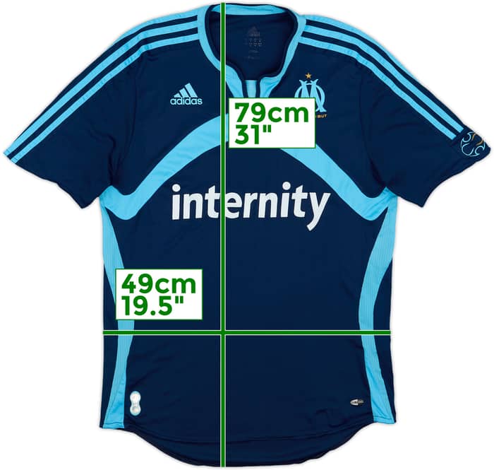 2006-07 Olympique Marseille Third Shirt - 5/10 - (M)