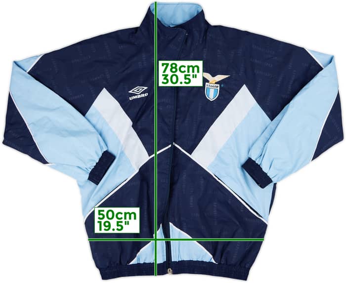 1996-97 Lazio Umbro Track Jacket - 4/10 - (L)