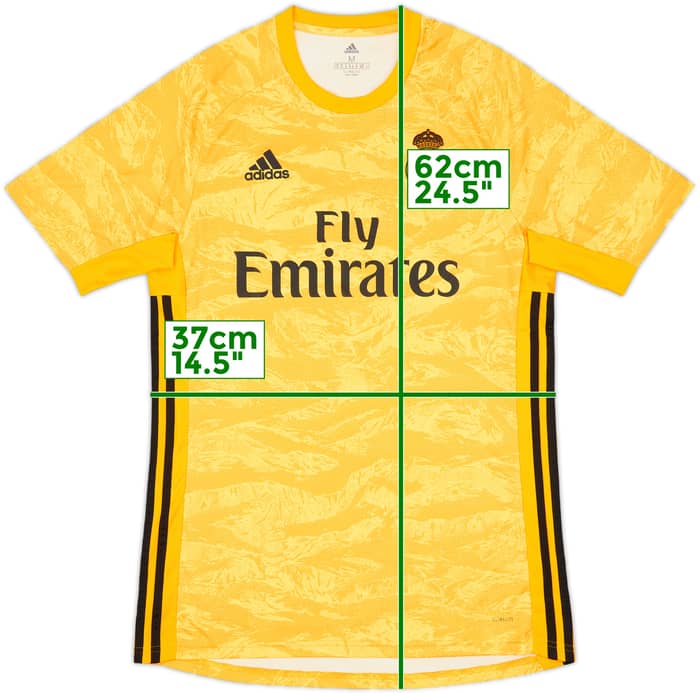 2019-20 Real Madrid S/S GK Shirt - 10/10 - (M)