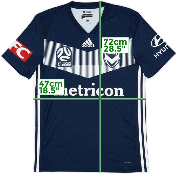 2019-20 Melbourne Victory Home Shirt - 10/10 - (S)