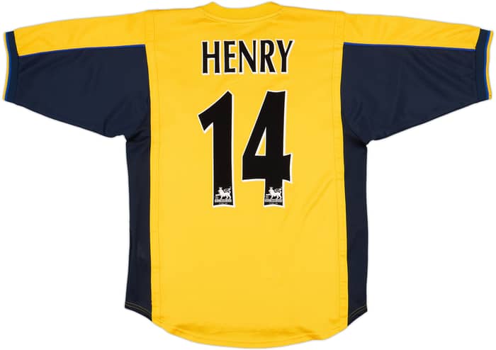 1999-01 Arsenal Away Shirt Henry #14 - 9/10 - (M)