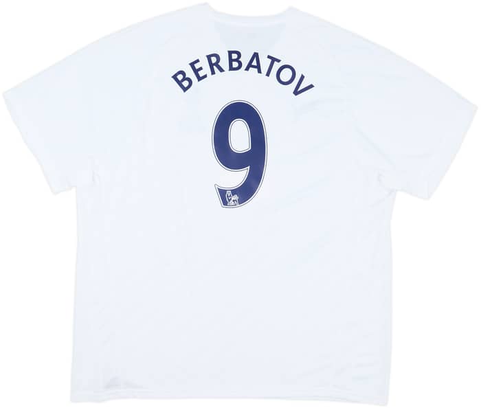 2007-08 Tottenham Home Shirt Berbatov #9 - 8/10 - (3XL)