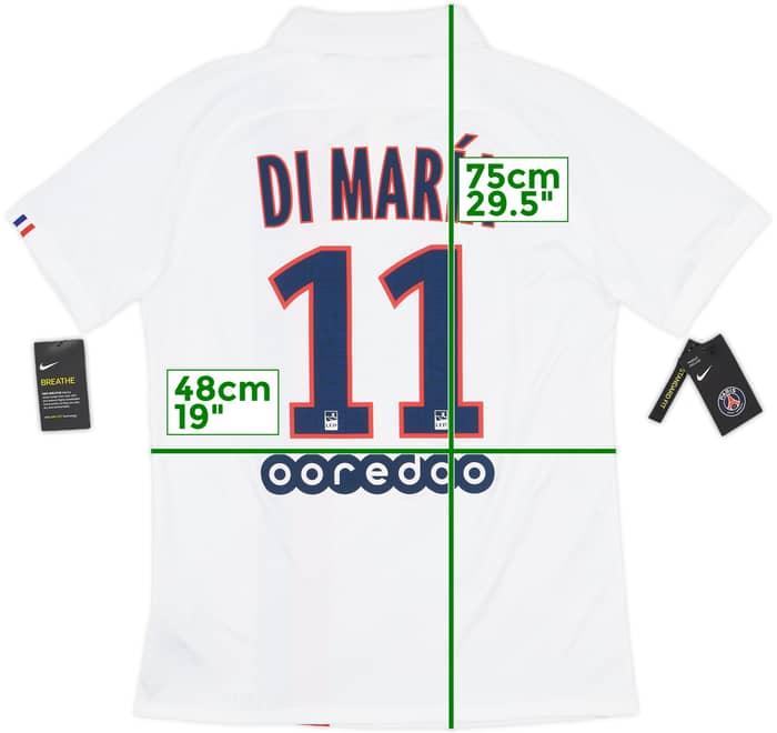 2019-20 Paris Saint-Germain Third Shirt Di Maria #11 (M)