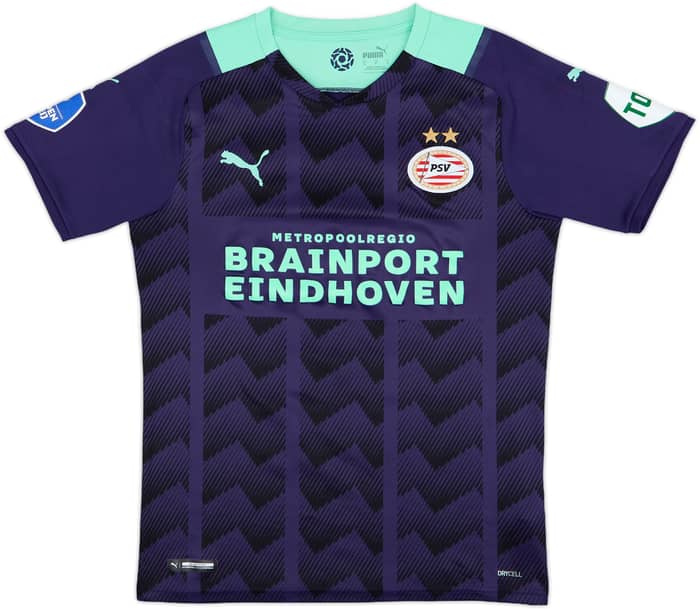 2021-22 PSV Away Shirt Madueke #10 - 9/10 - (S)
