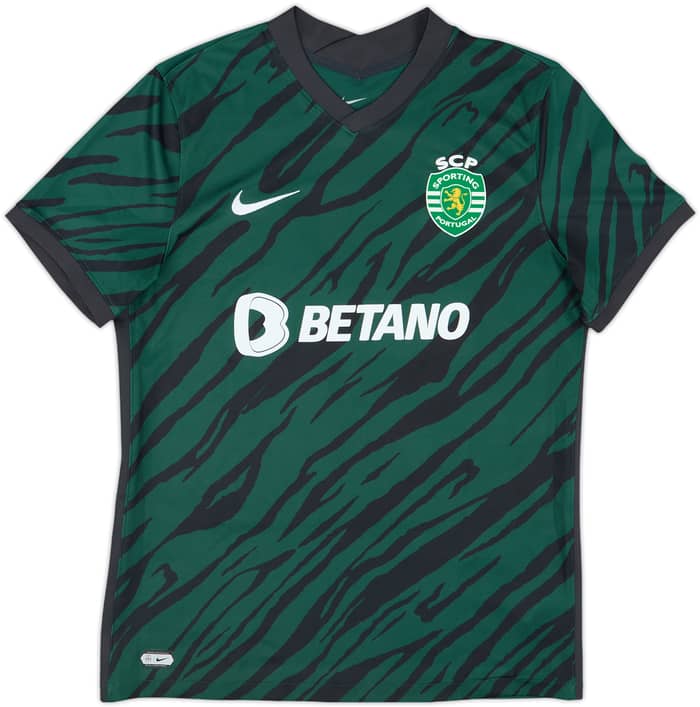 2021-22 Sporting CP Third Shirt Slimani #9 - 8/10 - (L)