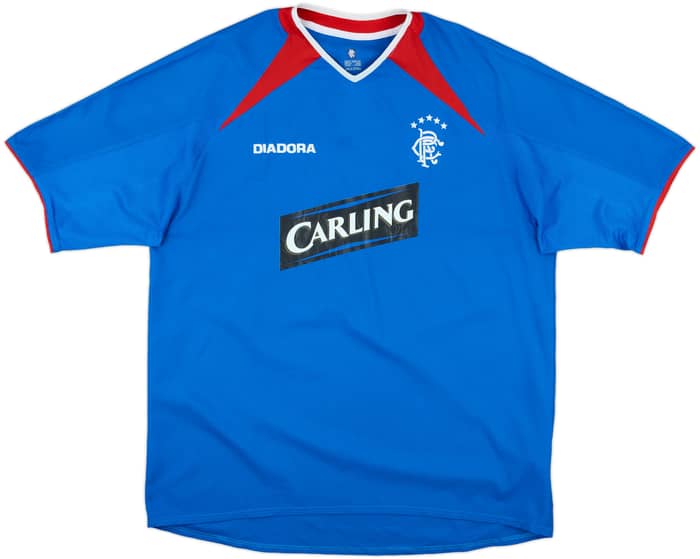 2003-05 Rangers Home Shirt Lovenkrands #26 - 4/10 - (XL)