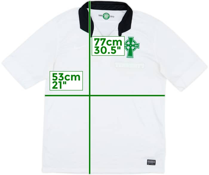 2012-13 Celtic '125th Anniversary' Third Shirt - 4/10 - (L)