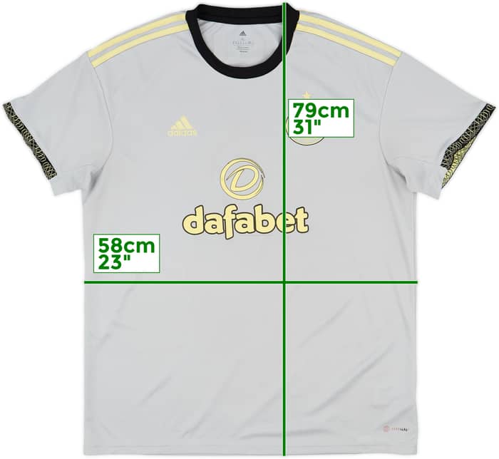 2022-23 Celtic Third Shirt - 5/10 - (XL)