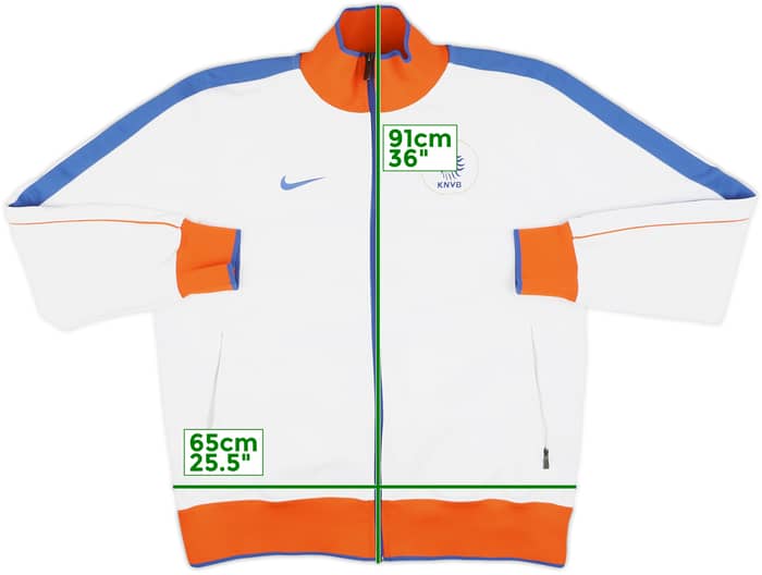 2010-12 Netherlands Nike Track Jacket - 7/10 - (L)