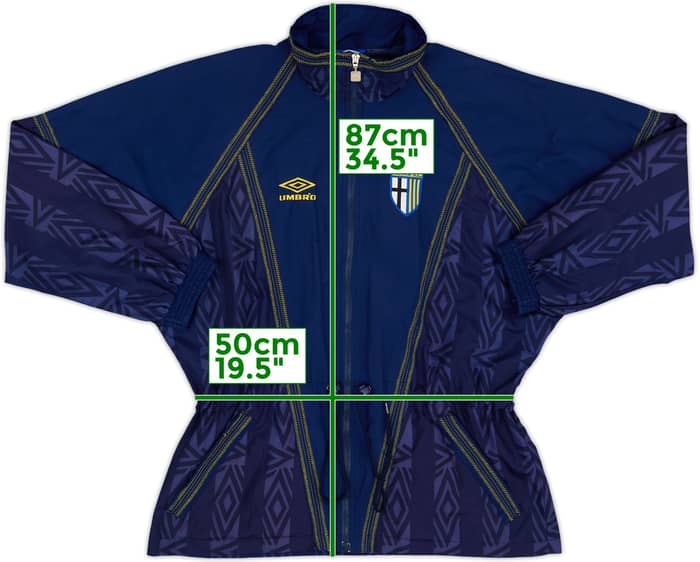 1994-95 Parma Umbro Track Jacket - 9/10 - (XL)