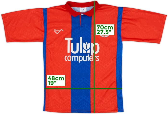 1991-92 Crystal Palace Home Shirt - 8/10 - (S)