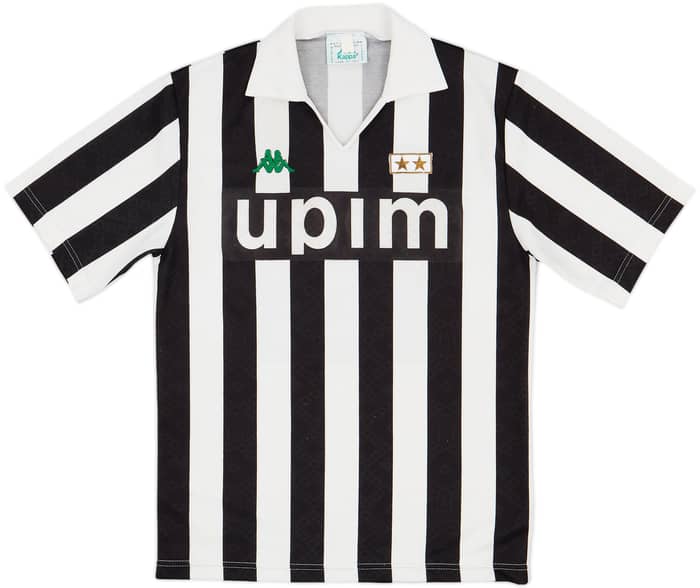 1991-92 Juventus Home Shirt - 8/10 - (M)