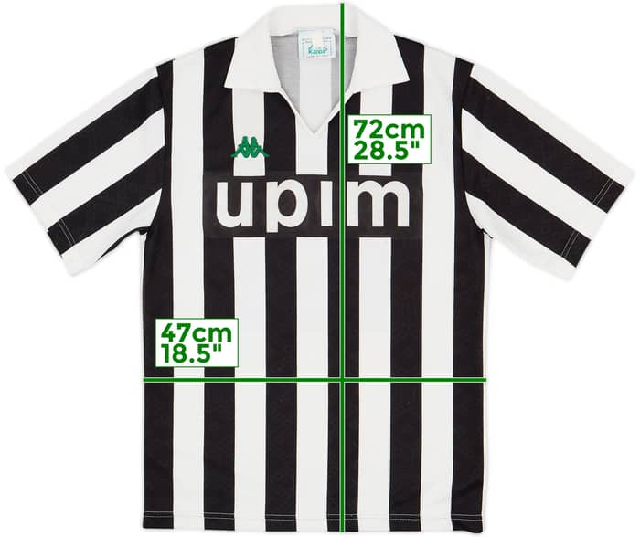 1991-92 Juventus Home Shirt - 8/10 - (M)