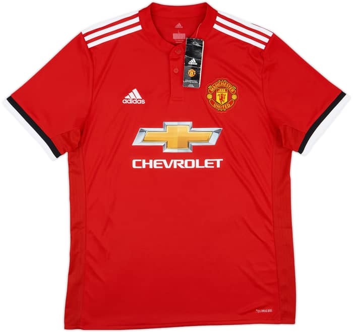 2017-18 Manchester United Home Shirt Pogba #6 (L)