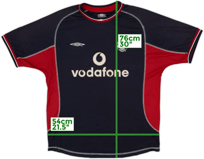 2000-01 Manchester United Third Shirt - 5/10 - (L)