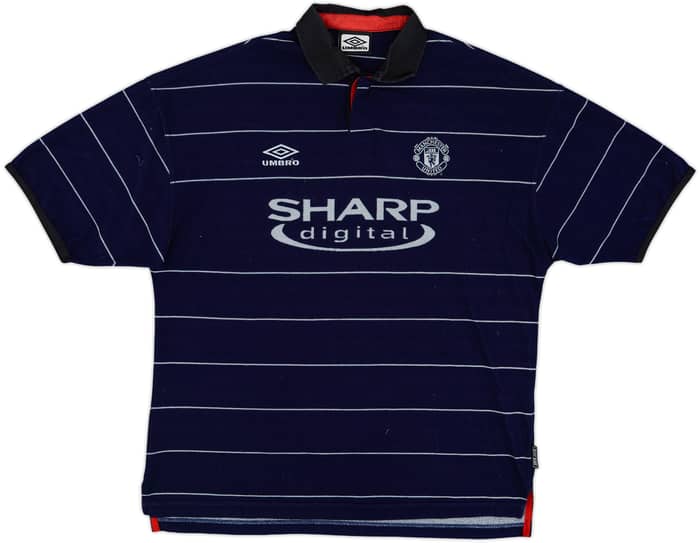 1999-00 Manchester United Away Shirt Keane #16 - 7/10 - (XL)