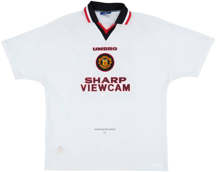 1996-97 Manchester United Away Shirt Solskjaer #20 - 5/10 - (XL)
