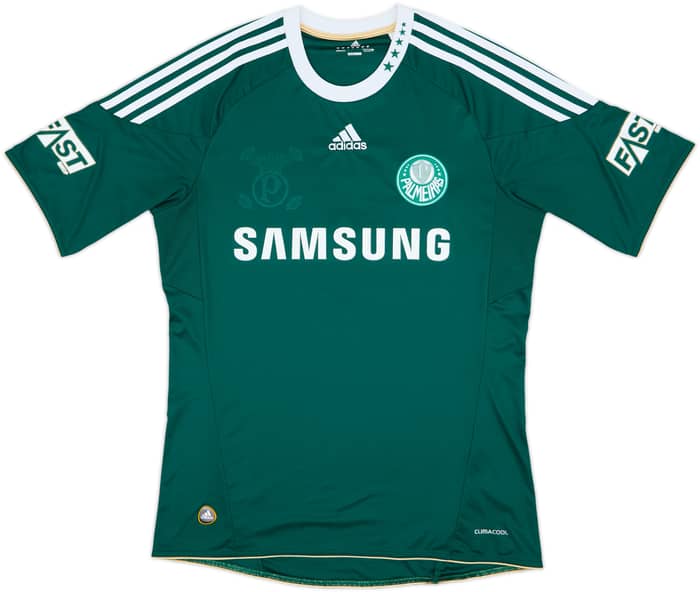 2010-11 Palmeiras Home Shirt #9 - 9/10 - (M)
